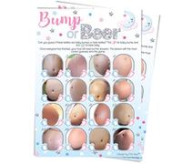 Pink Bee Parties Bump or Beer Game in Over The Moon Theme - Unisex Baby Shower Game - 10 Players