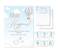 Pink Bee Parties Up, Up and Away Theme Sh!t Happens Game in Blue - 10 Player