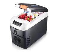 Pink Beryl 15l car refrigerator, electric laptop fridge 12/24/220v, for car, camping, truck, boat and hoga, outdoor camping