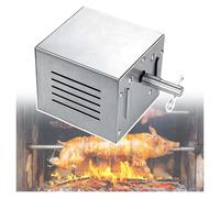 Pink Beryl Electric Barbecue Grill Motor 25W to 40W 80-160kg Stainless Steel for Goat Pork Chicken Rotisserie 140-160kg
