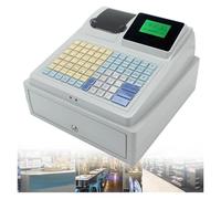Pink Beryl Electronic Cash Register, Cash Register to Small Business, POS System, 81 Keys, Digital LED Cash Register, for Restaurant Supermarket Retailer