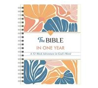 Pink bible for women | The Bible in A Year | how to read the bible for all its worth | 52-Week Bible Study Plan | Guided Christian Reading Plan with Journal|A Beautiful Year Planner in The Bible for