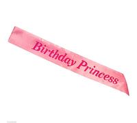 Pink Birthday Princess Sash Girls Night Out Party Decoration Accessory, Fancy Dress by My Planet