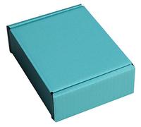 PINK BLACK BLUE RED WHITE BROWN CARDBOARD SMALL PARCEL BOXES SHIPPING MAILING GIFT STORAGE (12" x 9" x 4", LIGHT BLUE, 20)