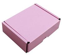 PINK BLACK BLUE RED WHITE BROWN CARDBOARD SMALL PARCEL BOXES SHIPPING MAILING GIFT STORAGE (12" x 9" x 4", PINK, 50)