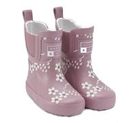 Pink Bloom Floral Short Colour-Changing Kids Wellies (Pink Bloom, UK Footwear Size System, Little Kid, Numeric, Medium, 5)