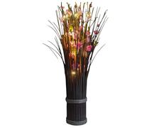 Pink Blossom Faux Bouquet, Multicoloured, 70cm Tall x 25cm Wide, All Occasions, LED Lights, Artificial Floral, Warm Feeling