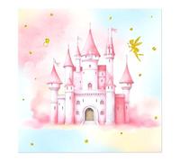Pink Blue Castle Princess 40pcs
