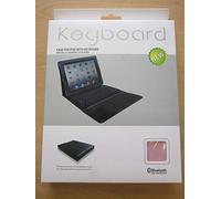 PINK Bluetooth Wireless Keyboard Leather Carry Case/Stand Apple iPad 1,2,3 New