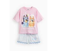 Pink Bluey Print Shortie Pyjamas 6-7 years