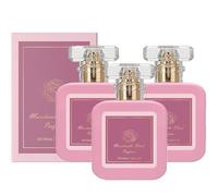 Pink Blush Shams Al Emarat Khususi Eau De Parfum Spray,Marshmallow Blush Perfume for Women,Strawberry Candy Sweet Vitality Perfume,Women's Edp Spray,Romantic & Sweet Arabian Perfume (3 Pcs)