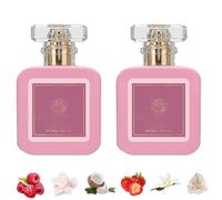 Pink Blush Shams Al Emarat Khususi Eau De Parfum Spray, Strawberry Candy Marshmallow Perfume for Women,Marshmallow Blush Perfume for Women,Romantic & Sweet Arabian Perfumes,Fresh, Sweet (#2pcs)