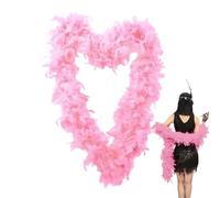 Pink Boa - Turkey Garland Boa,Dress Up Party Favors Boas Costume Accessory for Wedding, Dancing, Party, Halloween, Cosplay