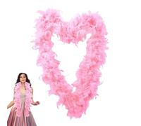 Pink Boa,Turkey Pink Garland - Dress Up Party Favors, Soft Costume Accessories for Dancing, Halloween, Cosplay and Party Favors