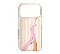 Pink Boot Cowgirl Martini Cocktail Retro Coquette Aesthetic Case for iPhone 17 Pro