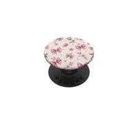 Pink Bow Coquette Aesthetic Ribbons Pattern PopSockets Adhesive PopGrip