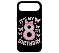 Pink Bow It's My 8th Princess Birthday Girl Case for iPhone Air