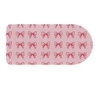 Pink Bow Pattern 29.1x13.8 Inch Mouse Pad with Ergonomic, Thick 2 mm Anti-Slip Rubber Extended Computer Mat, Large Gaming Mouse Pad for Laptop, Office & Home, Color346