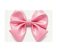 Pink Bow Placemats 30x45cm Linen Heat Resistant Placemats Waterproof Table Place Mats Washable Wipeable Outdoor Placemat for Kitchen Dining Room Table Decorations