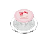 Pink Bow Tied Round a Pearl Girlie for girls, teens PopSockets PopGrip for MagSafe