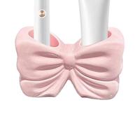 Pink Bow Toothbrush Holder - Waterproof No Drilling Dispenser | Contains Electric Toothbrush, Toothpaste, for Family, Friends, Men and Women, Bathroom,