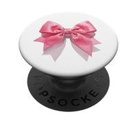 Pink Bow Watercolour Design PopSockets Adhesive PopGrip