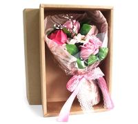 Pink Boxed Hand Soap Flower Bouquet - Special