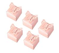 Pink Boxes 50pcs Candy Treat Boxes for Girl Baby Shower Decoration Party Create A Holiday Ambience Beautiful Decoration Wide Application with Enough Space for