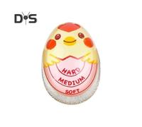 (pink) BPA Free Alarm Timer Cartoon Convenient Soft Medium Hard Boiled Egg Timer