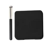 Pink Brightener Eye Concealer Makeup 5.7 X 5.7 Cm Pink Eye Brightener Concealer With A Concealers Brush 60 G Hydrating Color Corrector Makeup Long-Lasting Cosmetics Suitable For Fair And Yellow Skin