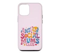 Pink Bubble Anti Social Mums Club Case for iPhone 12/12 Pro