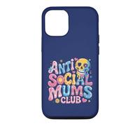 Pink Bubble Anti Social Mums Club Case for iPhone 12/12 Pro
