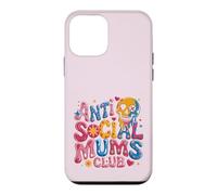 Pink Bubble Anti Social Mums Club Case for iPhone 12 mini