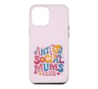 Pink Bubble Anti Social Mums Club Case for iPhone 12 Pro Max