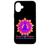 Pink Buddha Mandala Metta Mindful Loving Kindness Meditation Case for iPhone 16 Plus
