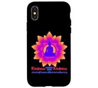 Pink Buddha Mandala Metta Mindful Loving Kindness Meditation Case for iPhone X/XS