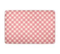 Pink Buffalo Check Extra Large Resuable Potty Training Pee Pad Waterproof Washable Baby Diaper Changing Pad Skin-Friendly Incontinence Pads for Children Adults Pets 52" L x 34" W