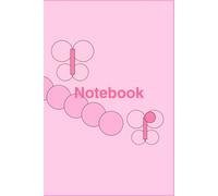 Pink Butterfly Dreams: A Cute Aesthetic Lined Notebook (6×9 inches)