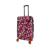 Pink Camo Medium Check in Suitcase 65 x 44 x 25 cm Lightweight Hard Shell Luggage