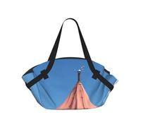 Pink Camper Van Foldable Camping Bag for Outdoor Picnic Beach Use Comfortable Light Thick Sturdy Durable