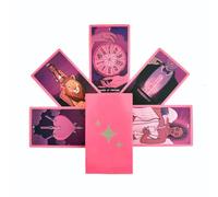 Pink Cancer, pink playing cards gold foil PET waterproof, illuminate your path with mysterious insights, Tarot cards for women only