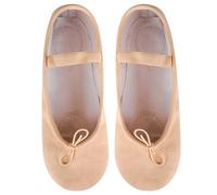 Pink Canvas Ballet Dance Shoes Split Suede Sole Children's & Adults - Highly Elastic Canvas Girls Ballerina Dance Shoes for Toddler/Little Kid/Big Kid/Adult (Numeric_11)