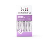 Pink+CARE Functional Cat Treats - Chicken & Colostrum， 20 Sticks × 15g - Zero Additives， Grain-Free & Soy-Free - Immune & Digestive Support - Trusted Canadian Pet Brand