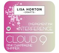 Pink Champagne Shimmer Interference Ink Pad by Lisa Horton Crafts