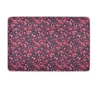 Pink Cherry Blossom Dark Extra Large Resuable Changing Pad Covers Waterproof Washable Bed Wetting Pad Machine Washable Pee Mats for Baby Boys Girls 52" L x 34" W