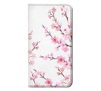 Pink Cherry Blossom Spring Flower PU Leather Flip Case Cover For Google Pixel 10, 10 Pro