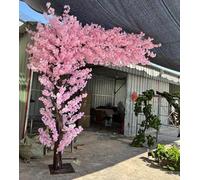 Pink Cherry Blossom Tree Plant150x120cm Artificial Decoration for Living Room Outdoor Wedding Shopping Mall Hotel StageRealistic Wishing Tree Design