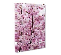 Pink Cherry Blossom Tree Vol.4 Canvas Print | Gallery Wrapped 30mm Frame Wall Art | 30x20 inches | Ready to Hang | Modern Floral Picture | Living Room Bedroom Lounge Office