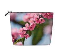 Pink Cherry Blossoms 1 Versatile Travel Toiletry Bag Makeup Bag, Perfect for Daily Use and Business Trips