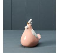 Pink Chicken Ornament